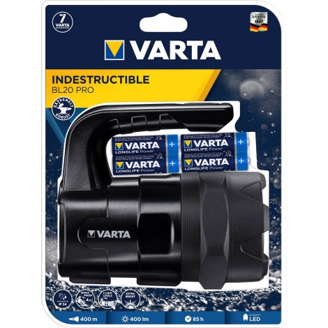 Varta 18751 - LED Linterna LED/6W/6xAA IP54