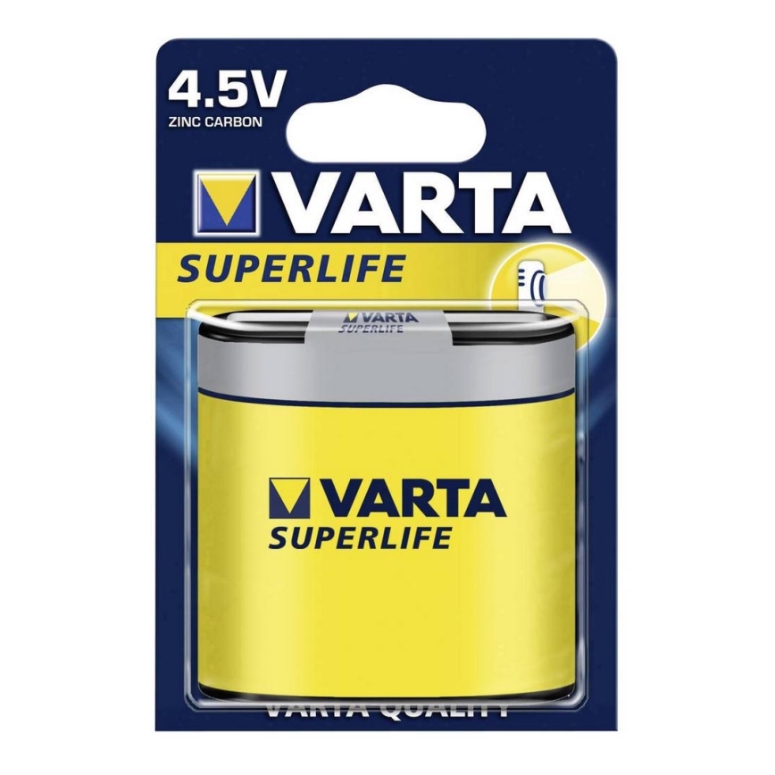 Varta 2012 - 1 pz. Batería de zinc-carbono SUPERLIFE 4,5V