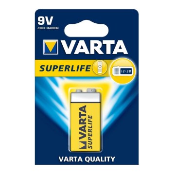 Varta 2022 - 1 pz. Batería de zinc-carbono SUPERLIFE 9V