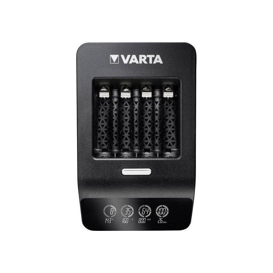 Varta 40084 - Cargador inteligente LCD ULTRA FAST+ 4xNiMH AA 2100 mAh 230V
