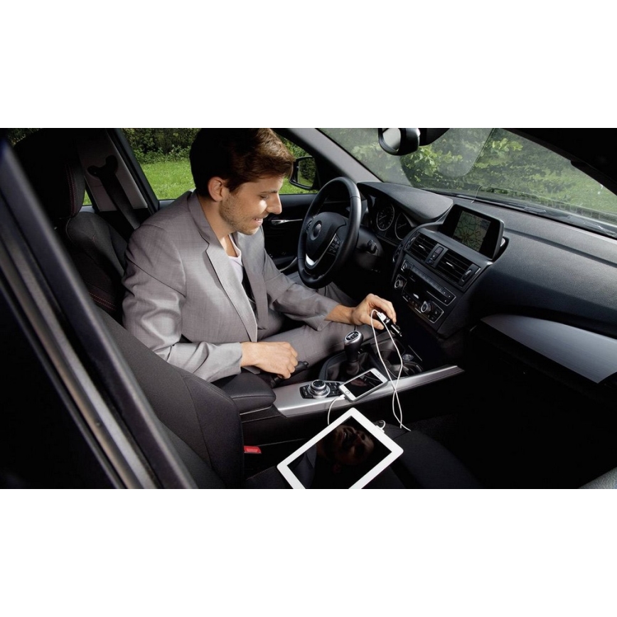 VARTA 57931 - Cargador adaptador de coche USB 12V