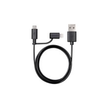 VARTA 57943 - USB cable con conector Lightning y Micro USB