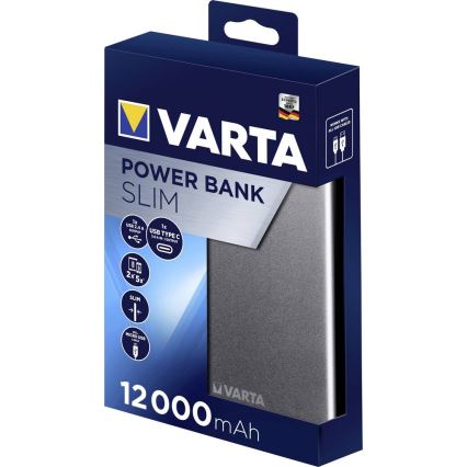 VARTA 57966 - Power bank 12000 mAh/3,7V