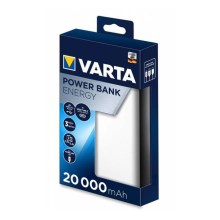 Varta 57978101111  - Power Bank ENERGY 20000mAh/2x2,4V blanco