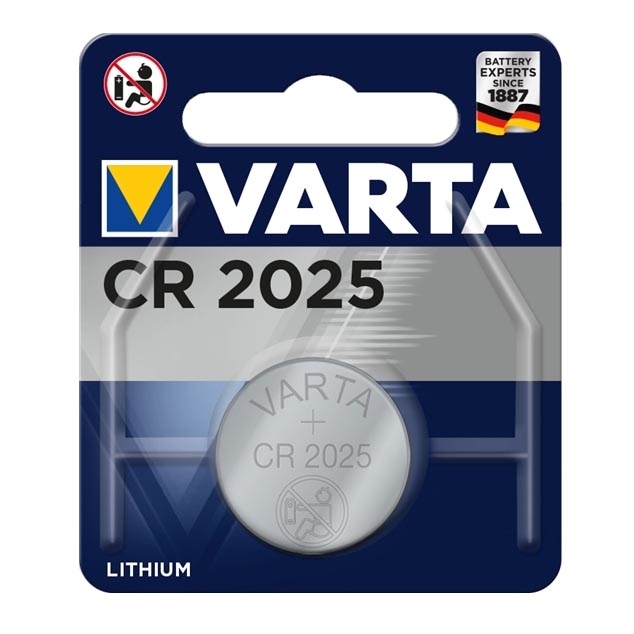 Varta 6025 - 1 pz. Batería de litio CR2025 3V