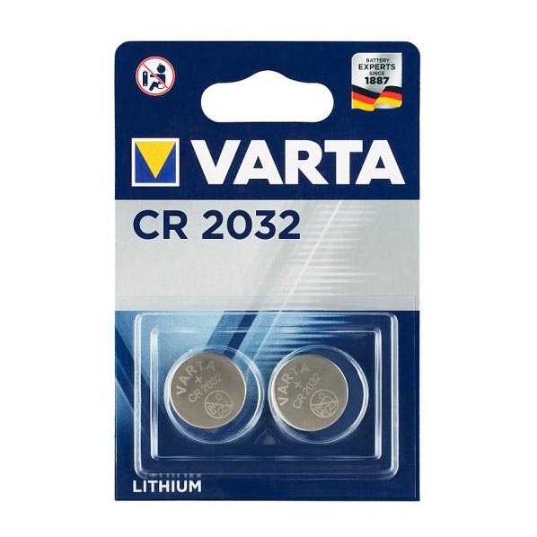 Pila Litio de botón CR2032 3V Varta