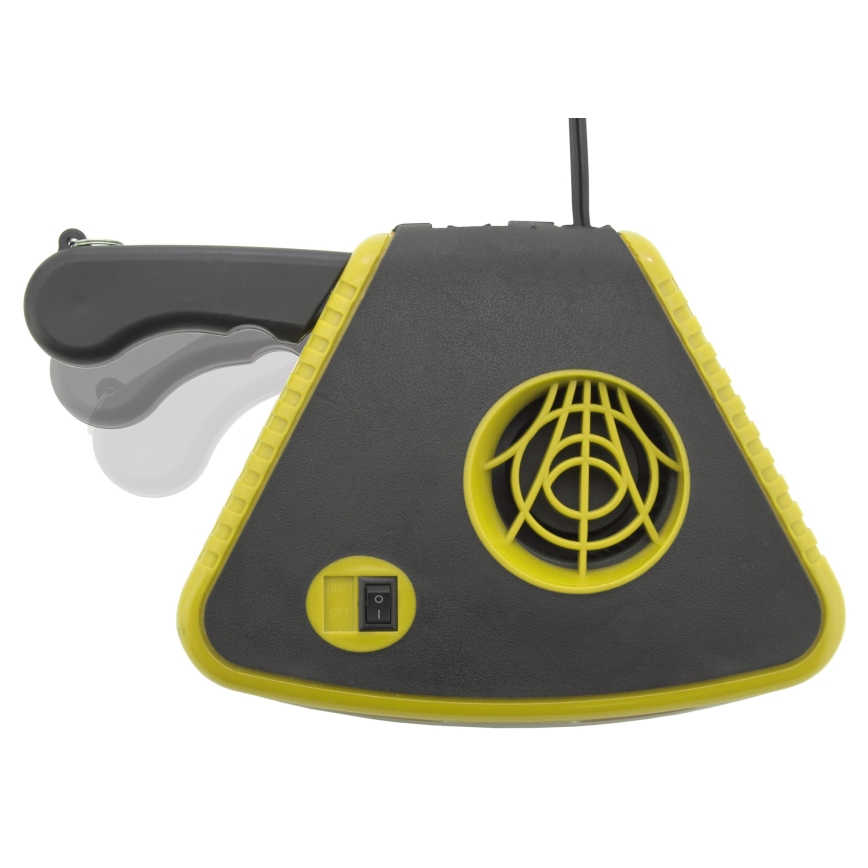 Ventilador con calefacción y luz LED 3en1 158W/12V