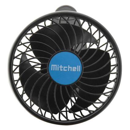 Ventilador con clip USB 4W/5V negro