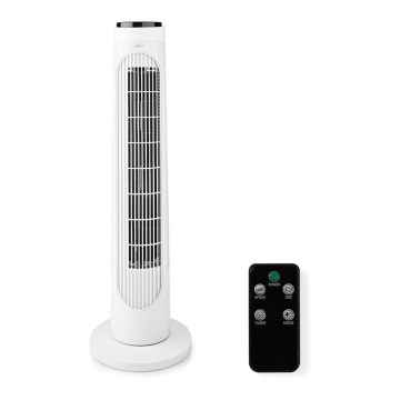 Ventilador de columna 50W/230V blanco + CR