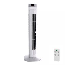 Ventilador de columna con control de temperatura y control remoto 55W/230V