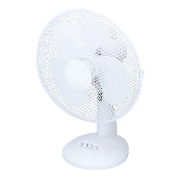 Ventilador de mesa 38W/230V d. 30 cm blanco