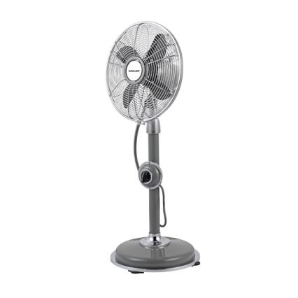 Ventilador de pie 35W/230V diá. 34 cm gris