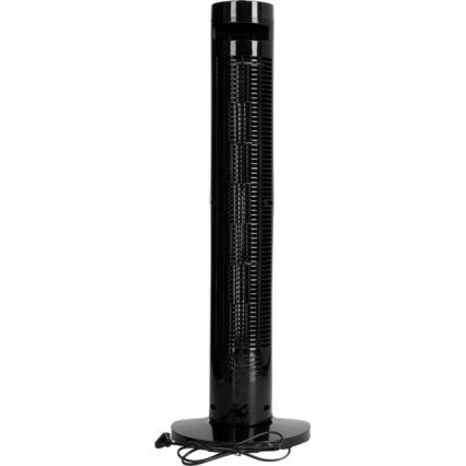 Ventilador de pie HOORN 45W/230V 81 cm negro