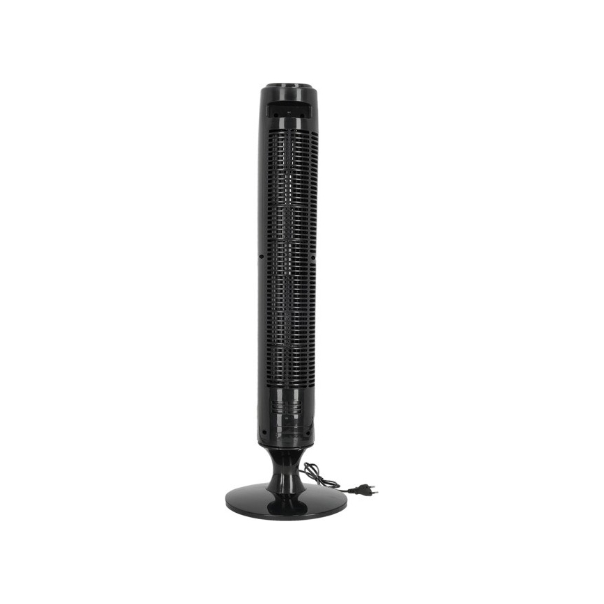 Ventilador de pie LISSE 45W/230V 91,4 cm negro + control remoto