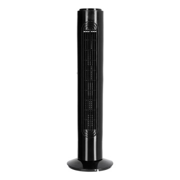 Ventilador de pie VENLO 45W/230V 73,6 cm negro