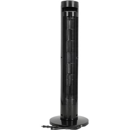 Ventilador de pie VENLO 45W/230V 81 cm negro