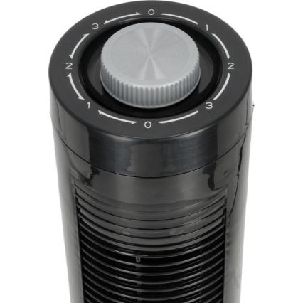 Ventilador de pie VENLO 45W/230V 81 cm negro