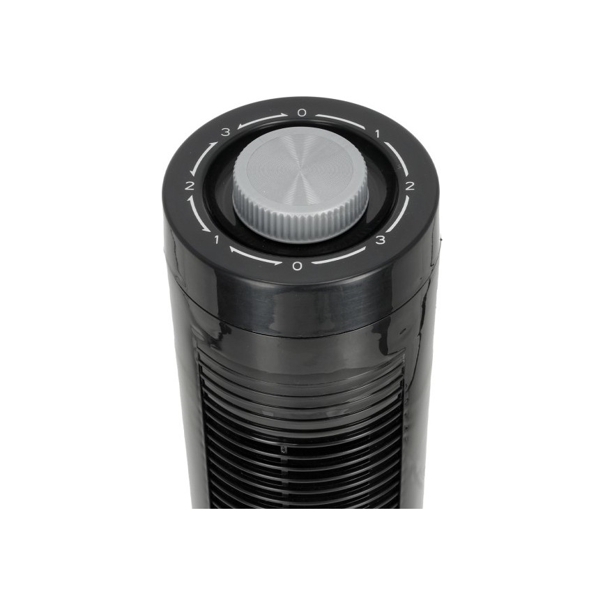 Ventilador de pie VENLO 45W/230V 81 cm negro