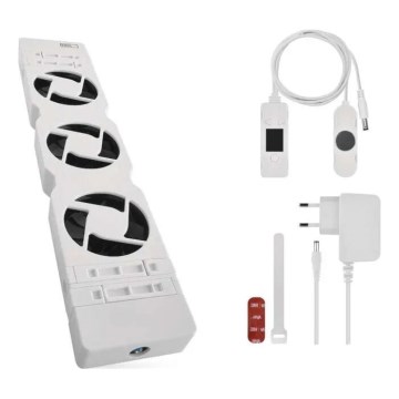 Ventilador de radiador 5/230V blanco