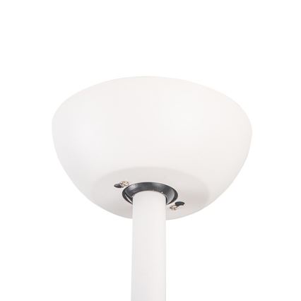 Ventilador de techo para cuarto de baño d. 132 cm IP44 blanco + mando a distancia