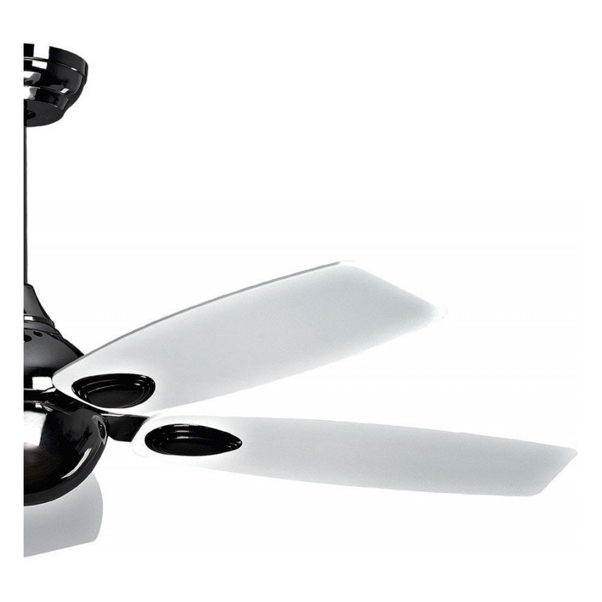 Ventilador de techo RETRO negro
