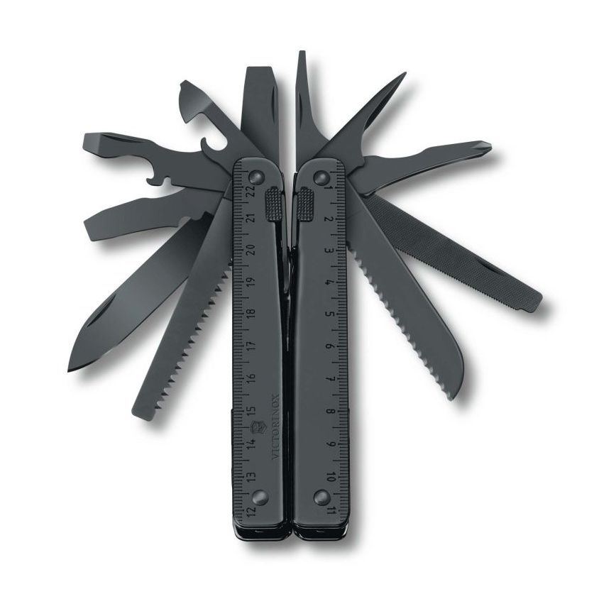 Victorinox - Alicates de bolsillo multifuncionales 11,5 cm/27 funciones negro