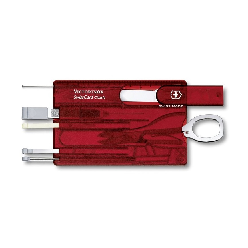 Victorinox - Juego multifuncional 10 funciones rojo