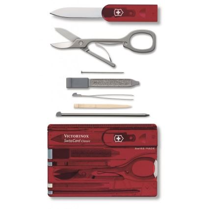 Victorinox - Juego multifuncional 10 funciones rojo