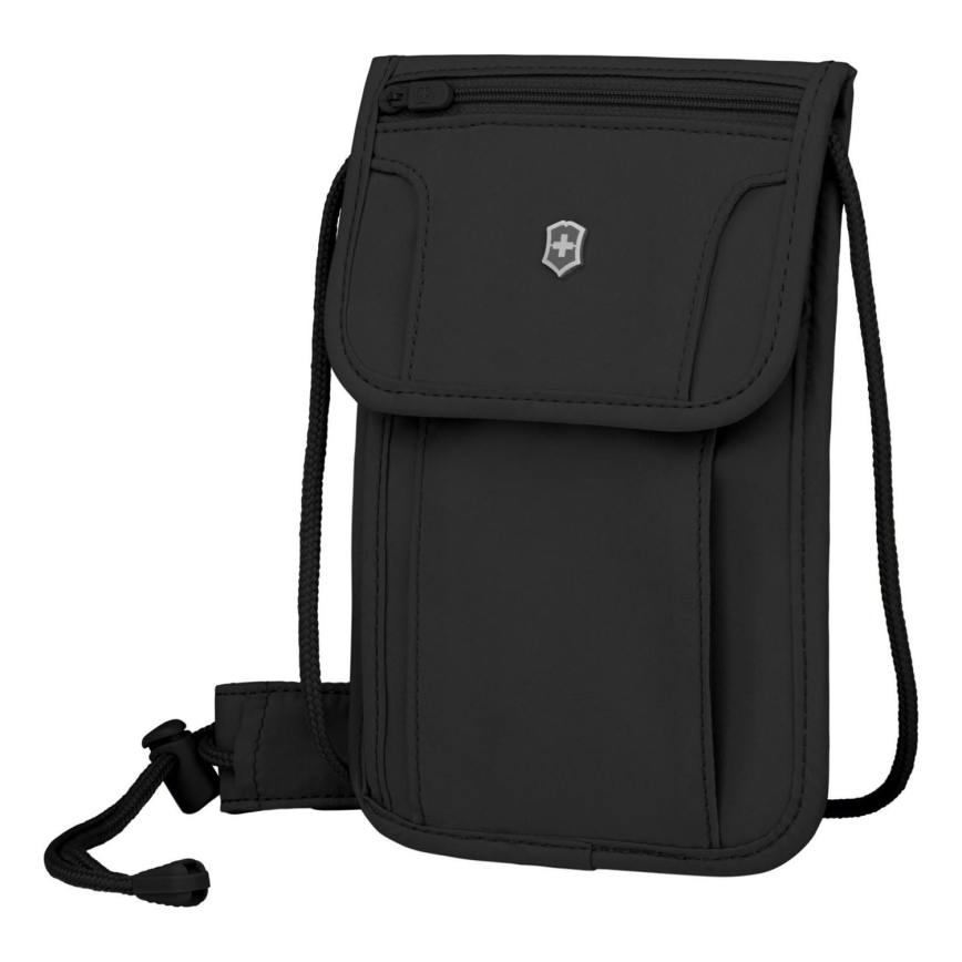 Victorinox - Maletín de viaje con bandolera negro