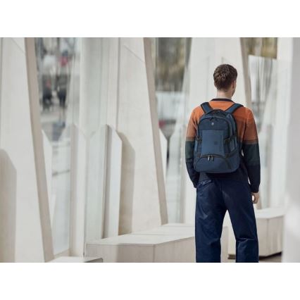 Victorinox - Mochila para portátil 16" Deluxe Vx Sport EVO 28 l azul