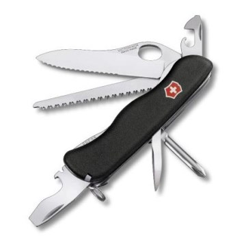 Victorinox - Navaja de bolsillo multifuncional 11,1 cm/12 funciones negro