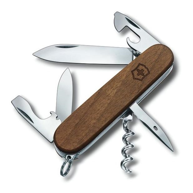 Victorinox - Navaja de bolsillo multifuncional 9,1 cm/10 funciones marrón