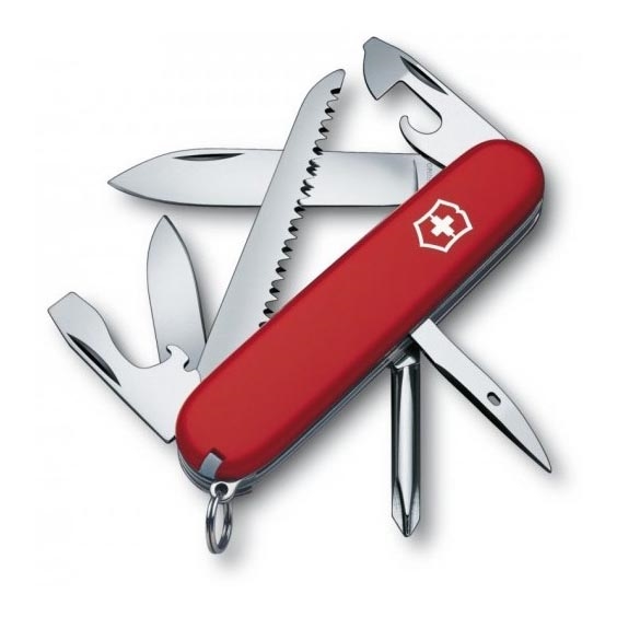 Victorinox - Navaja de bolsillo multifuncional 9,1 cm/13 funciones rojo