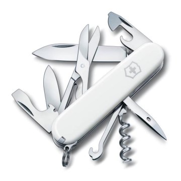 Victorinox - Navaja de bolsillo multifuncional 9,1 cm/14 funciones blanco