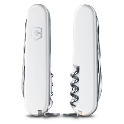 Victorinox - Navaja de bolsillo multifuncional 9,1 cm/14 funciones blanco