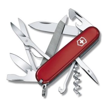 Victorinox - Navaja de bolsillo multifuncional 9,1 cm/18 funciones rojo