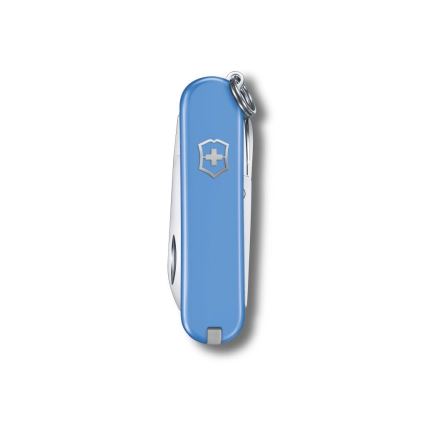 Victorinox - Navaja de bolsillo multifuncional CLASSIC SD 5,8 cm/7 funciones azul claro