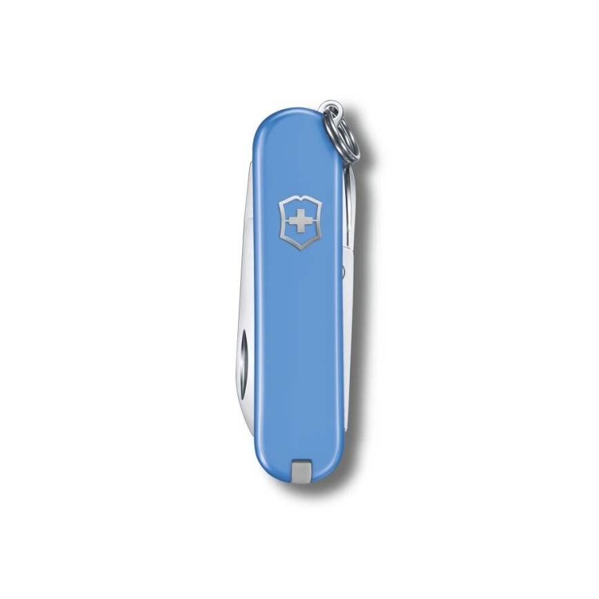 Victorinox - Navaja de bolsillo multifuncional CLASSIC SD 5,8 cm/7 funciones azul claro