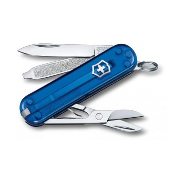 Victorinox - Navaja de bolsillo multifuncional CLASSIC SD 5,8 cm/7 funciones azul oscuro