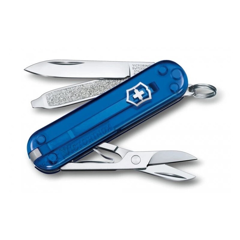 Victorinox - Navaja de bolsillo multifuncional CLASSIC SD 5,8 cm/7 funciones azul oscuro