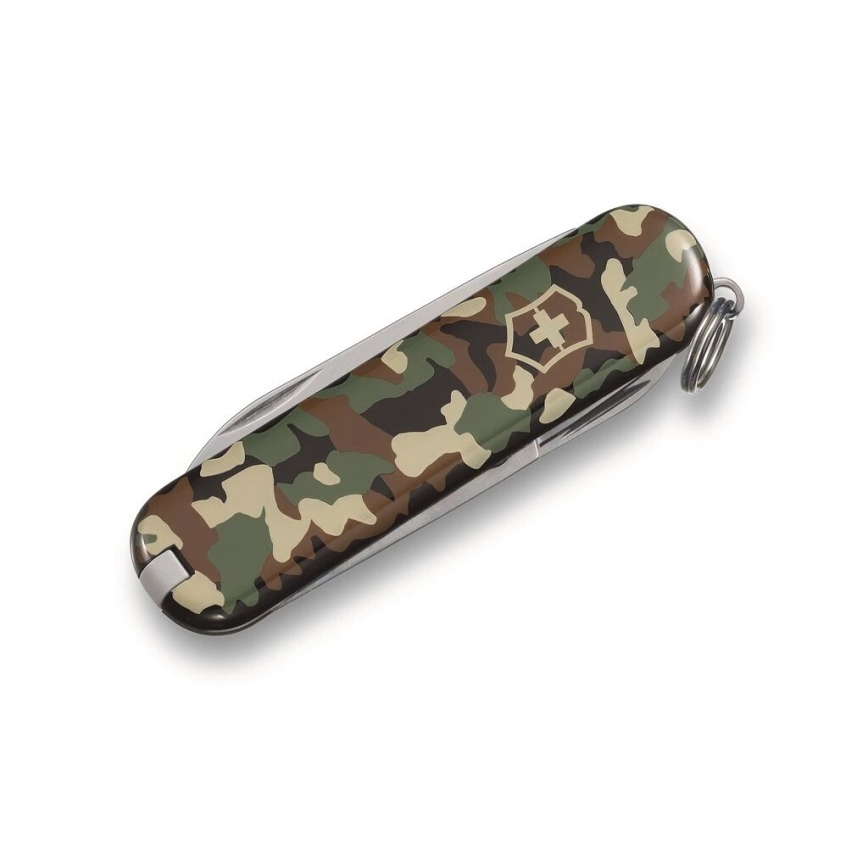 Victorinox - Navaja de bolsillo multifuncional CLASSIC SD 5,8 cm/7 funciones camuflaje