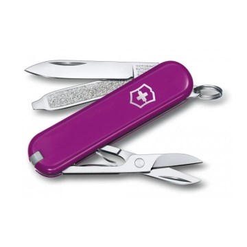 Victorinox - Navaja de bolsillo multifuncional CLASSIC SD 5,8 cm/7 funciones morada