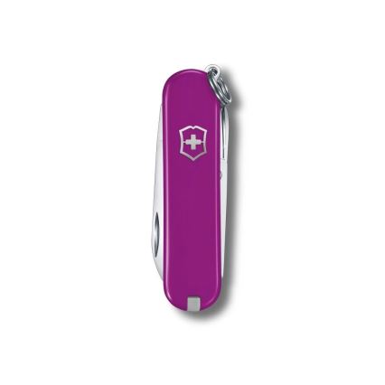 Victorinox - Navaja de bolsillo multifuncional CLASSIC SD 5,8 cm/7 funciones morada
