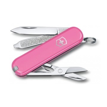 Victorinox - Navaja de bolsillo multifuncional CLASSIC SD 5,8 cm/7 funciones rosa