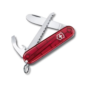 Victorinox - Navaja de bolsillo multifuncional MY FIRST VICTORINOX 8,4 cm/8 funciones rojo