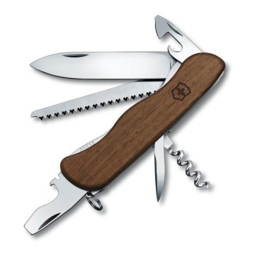 Victorinox - Navaja multifuncional 11,1 cm/10 funciones madera