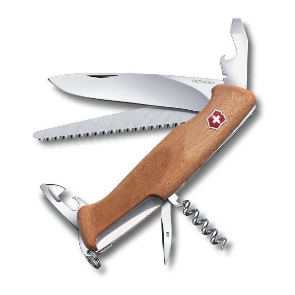 Victorinox - Navaja multifuncional 13 cm/10 funciones madera