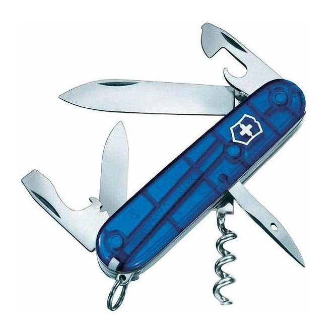 Victorinox - Navaja multifuncional 9,1 cm/12 funciones azul