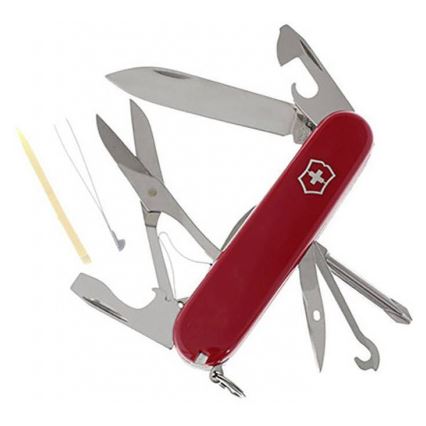 Victorinox - Navaja multifuncional 9,1 cm/14 funciones rojo