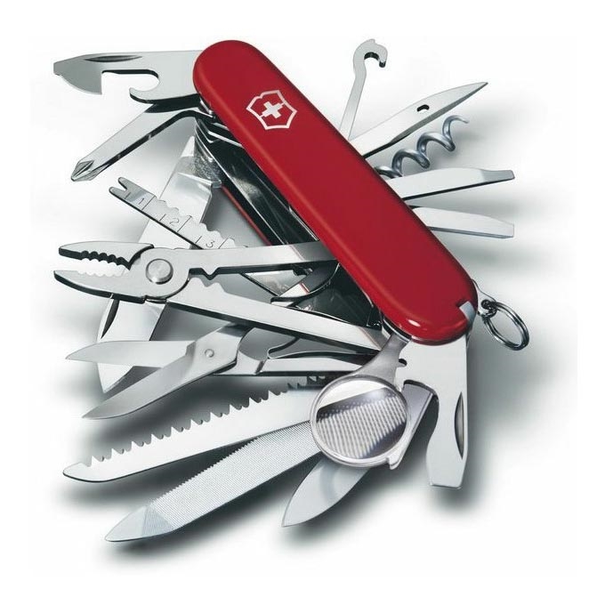 Victorinox - Navaja multifuncional 9,1 cm/33 funciones rojo